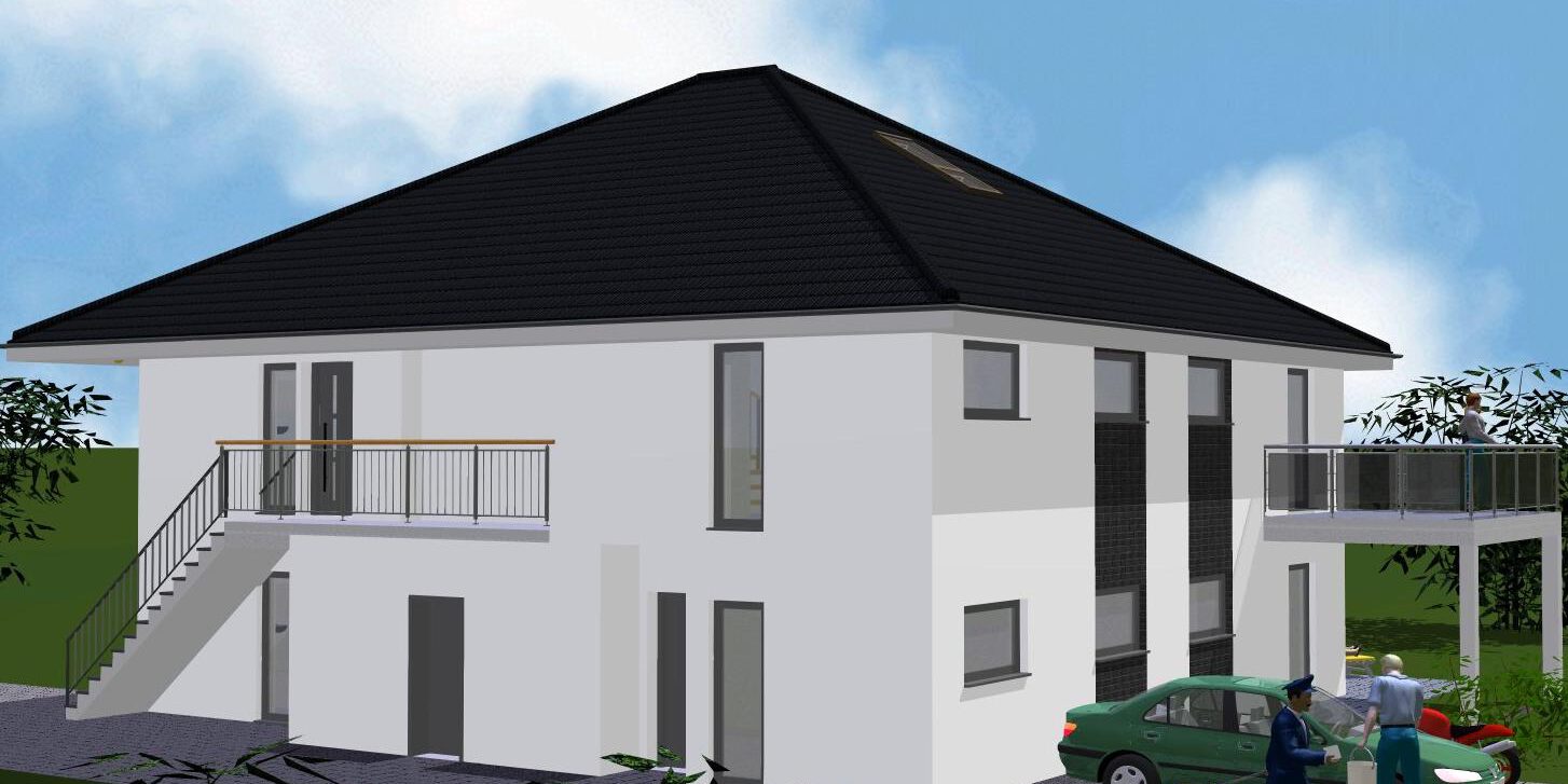 Proj Domizil am Sielpark Ansicht NW