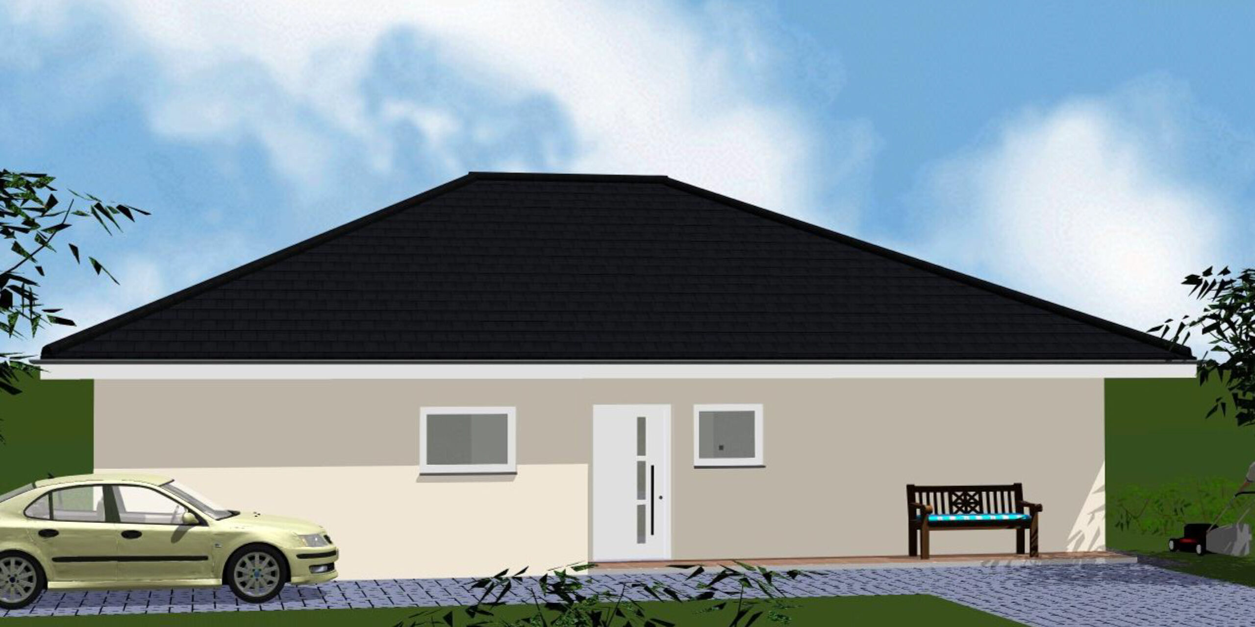 1314 Bungalow Ansicht Nord